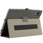 Чехол - книжка Textile Leather Case with Stand для Blackview Oscal Pad 90, Black