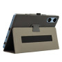 Чохол - книжка Textile Leather Case with Stand для Blackview Oscal Pad 100, Black
