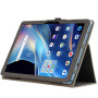 Чохол - книжка Textile Leather Case with Stand для Blackview Oscal Pad 100, Black