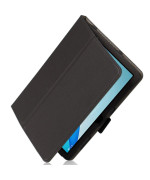 Чехол - книжка Textile Leather Case with Stand для Blackview Oscal Pad 80 Wifi, Black