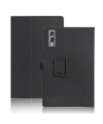 Чехол - книжка Textile Leather Case with Stand для Blackview Tab 11, Black