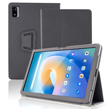 Чохол - книжка Textile Leather Case with Stand для Blackview Tab 12 Pro, Black