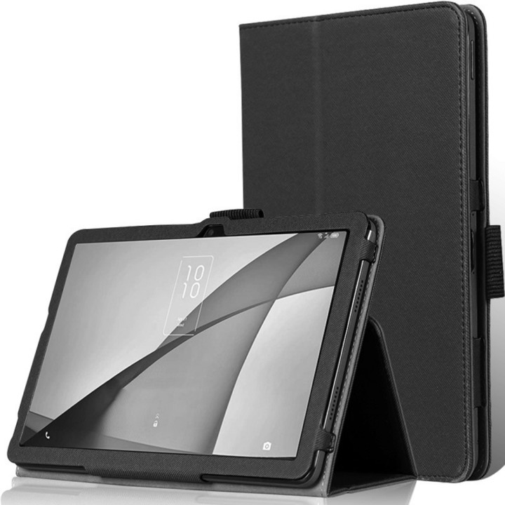 Чехол - книжка Textile Leather Case with Stand для Teclast T40 Pro, Black