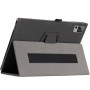 Чохол - книжка Textile Leather Case with Stand для Doogee T40, Black
