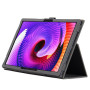 Чохол - книжка Textile Leather Case with Stand для Doogee T40, Black