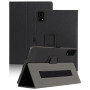 Чехол - книжка Textile Leather Case with Stand для Doogee T20mini, Black