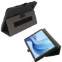 Чохол - книжка Textile Leather Case with Stand для Dooge T30 Max, Black