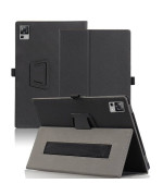 Чохол - книжка Textile Leather Case with Stand для Dooge T30S, Black