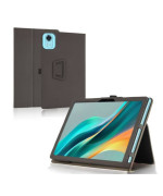 Чехол - книжка Textile Leather Case with Stand для Doogee T36, Black