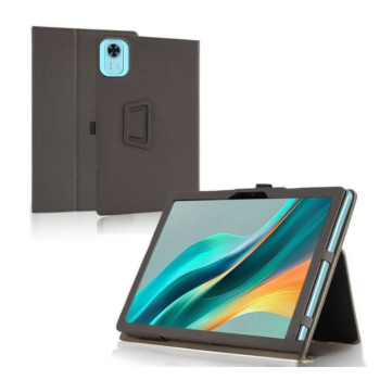 Чохол - книжка Textile Leather Case with Stand для Doogee T36, Black