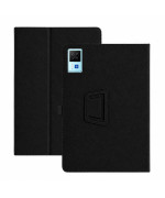 Чехол - книжка Textile Leather Case для Doogee U13, Black