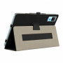 Чехол - книжка Textile Leather Case для Doogee U13, Black