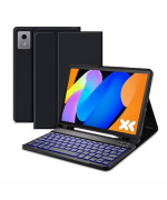 Чохол із Bluetooth - клавіатурою Magnet Flip Cover для Lenovo Idea Tab 2025 з RGB підсвіткою