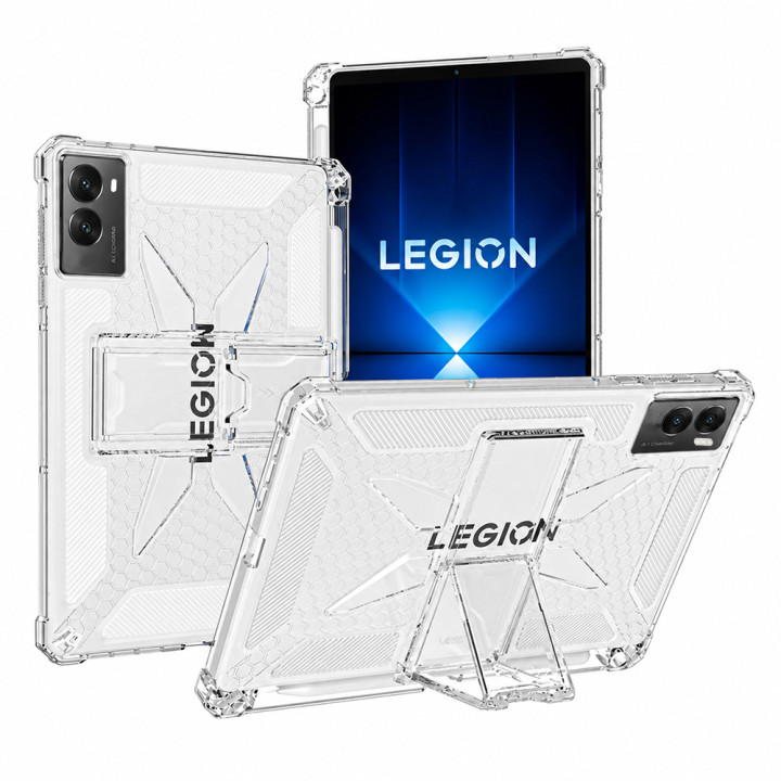 Прозрачный силиконовый чехол Sota Stand для Lenovo Legion Tab Y700 Gen 3 2025