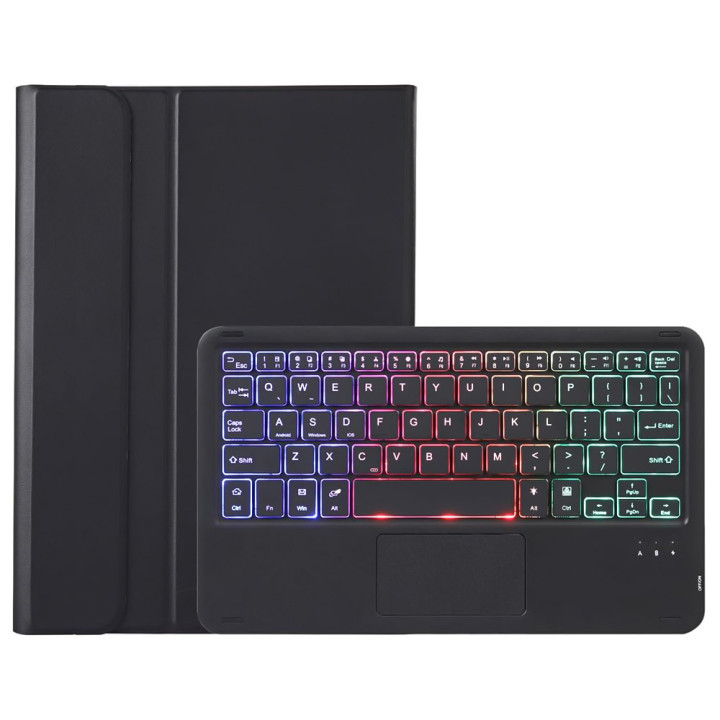 Чохол із Bluetooth - клавіатурою Magnet Flip Cover для Oppo Pad SE 2025 / OnePlus Pad Lite 2025 з RGB підсвіткою та тачпадом