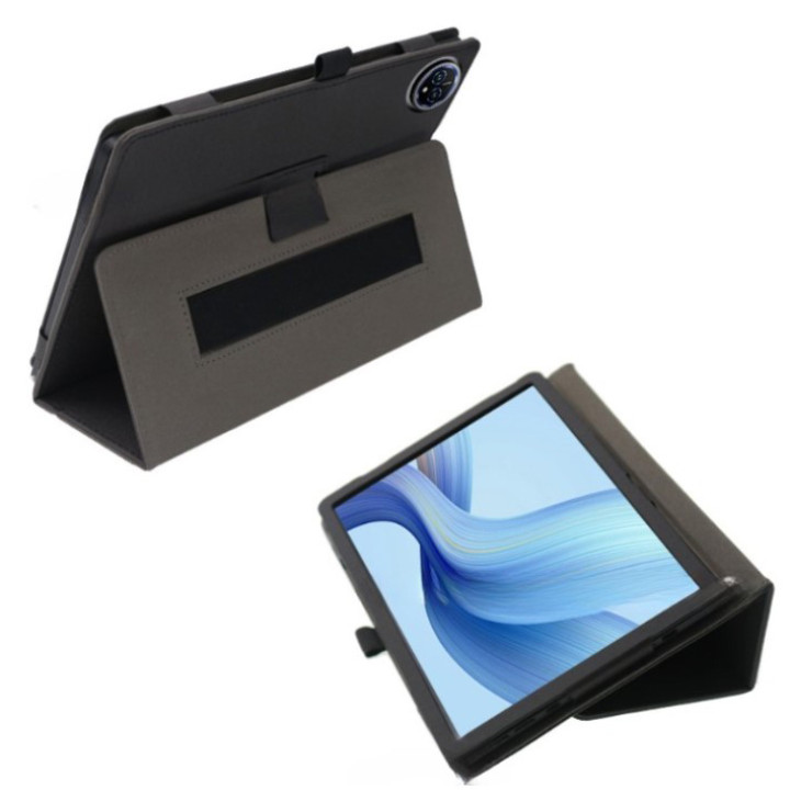 Чохол - книжка Textile Leather Case with Stand для Oukitel OT12, Black