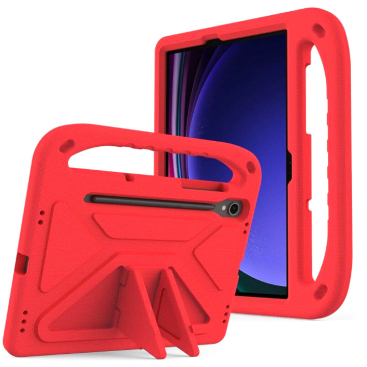 Чехол - накладка Kids with Stand для Samsung S10 Lite с ручкой