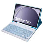 Чохол із Bluetooth - клавіатурою Glass Magnet Flip Cover 360 для Samsung Galaxy Tab A9 Plus чорний