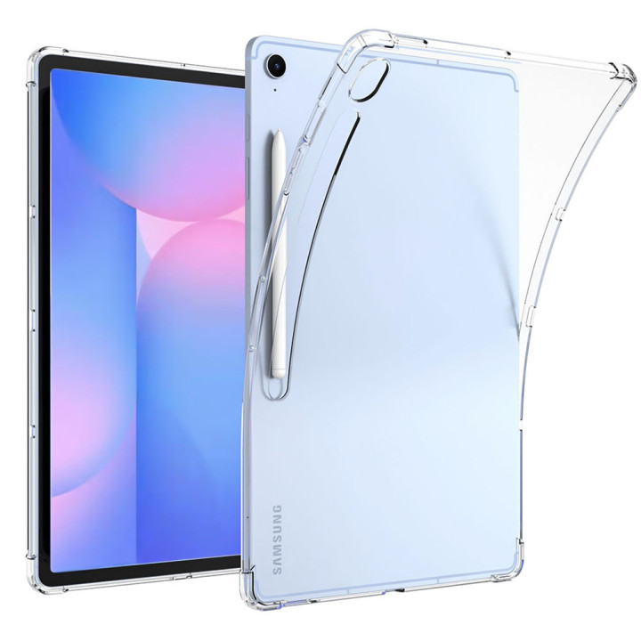 Прозорий силіконовий чохол TPU для Samsung Galaxy Tab S10 FE+