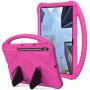 Чехол - накладка Kids with Stand для Samsung Galaxy Tab S10 FE​+ с ручкой розовый