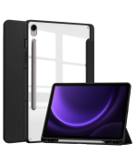 Чехол - книжка Glass Magnet Flip Cover для Samsung Tab S9 FE