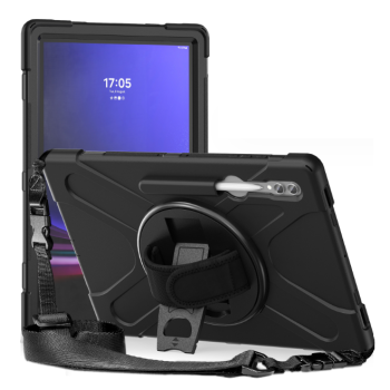 Чохол Armor Rotating Bracelet для Samsung Galaxy Tab S9 Plus / Tab S10 Plus с поворотным кронштейном и ремнем