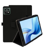 Чехол - книжка Textile Leather Case with Stand для Teclast M50 Mini, Black