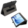 Чохол - книжка Textile Leather Case with Stand для Teclast M50 Mini, Black