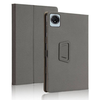 Чехол - книжка Textile Leather Case with Stand для Teclast M50 Plus с резинкой-держателем для стилуса