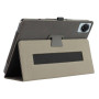 Чехол - книжка Textile Leather Case with Stand для Teclast M50 Plus с резинкой-держателем для стилуса