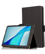 Чехол - книжка Textile Leather Case with Stand для Blackview Mega 2, Black