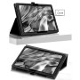 Чехол - книжка Textile Leather Case with Stand для Teclast T40 Pro, Black