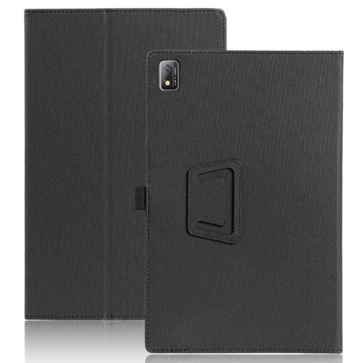 Чохол - книжка Textile Leather Case with Stand для Teclast T60 Plus, Black
