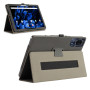 Чехол - книжка Textile Leather Case with Stand для Teclast T60 Pro с резинкой-держателем для стилуса