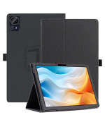 Чохол - книжка Textile Leather Case with Stand для Teclast T60 Pro з гумкою-тримачем для стилусу