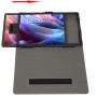 Чехол - книжка Textile Leather Case with Stand для Teclast T65 Max​ c защитой для камеры, Black