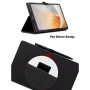 Чехол - книжка Textile Leather Case with Stand для Teclast T65 Plus с резинкой-держателем для стилуса