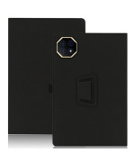 Чехол - книжка Textile Leather Case with Stand для Teclast T65 Plus с резинкой-держателем для стилуса