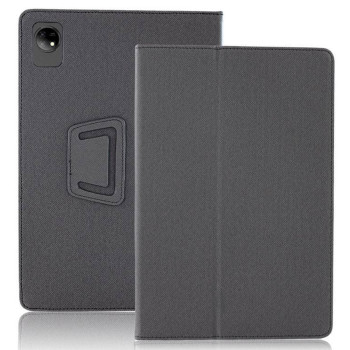 Чехол - книжка Textile Leather Case with Stand для Ulefone Tab A11 / A11 Pro, Black