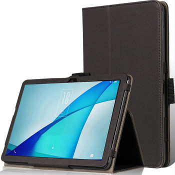 Чехол - книжка Textile Leather Case with Stand для Blackview Link 8, Black
