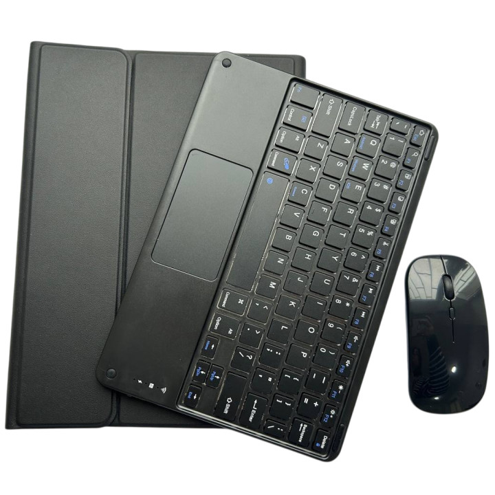 Чехол с Bluetooth - клавиатурой Magnet Flip Cover для Xiaomi Redmi Pad 2 с тачпадом и мышкой