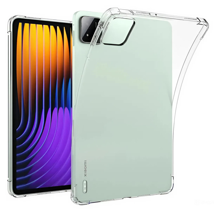 Прозрачный силиконовый чехол TPU для Xiaomi Pad 7 / 7 Pro