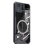 Чехол - накладка Acryl Cooling Armor для Asus Rog Phone 8 / 8 Pro с магнитным кольцом, Blackck