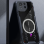 Чохол - накладка Acryl Cooling Armor для Asus Rog Phone 8 / 8 Pro з магнітним кільцем, Black
