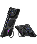 Чехол Metal Bamper Case з магнітним кільцем для Asus Rog Phone 9 / 9 Pro