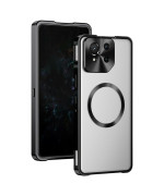 Чохол Metal Glass Ring для Asus ROG Phone 9 / Pro / 9 FE з металевим кільцем та додатковим захистом на камеру