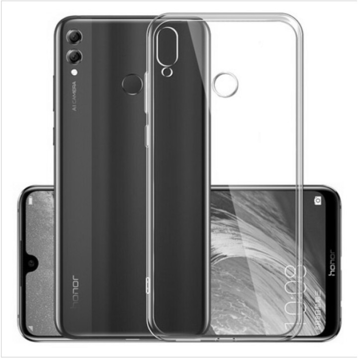 Прозрачный силиконовый чехол Slim Premium для Huawei Honor 8X 