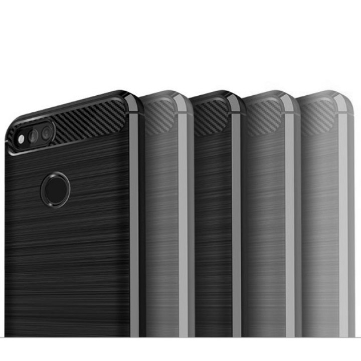 Чохол накладка Polished Carbon для Huawei Honor 7x