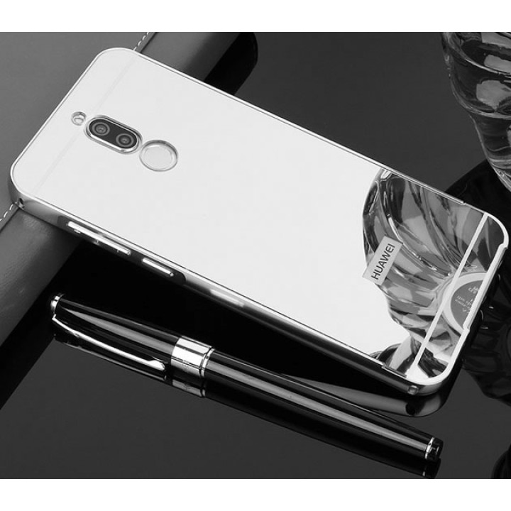 Металевий бампер Epik з акриловою вставкою з дзеркальним покриттям для Huawei Mate 10 lite, Nova 2i