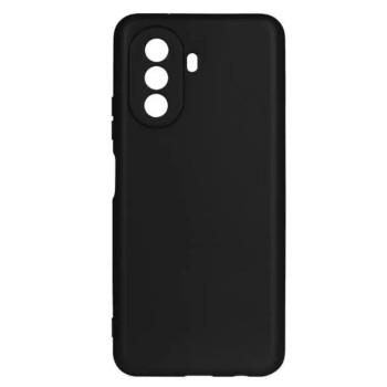 Матовий чохол TPU для Huawei Nova Y70 / Y70 Plus, Black